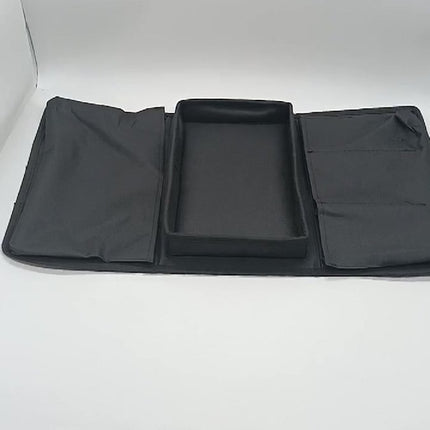 Sofa Tray with Organizer – Armrest Tray – Black.