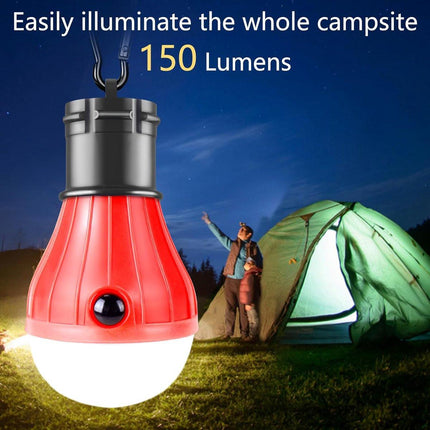 Camping Lamp - 4-Piece - Camping - Creative Adjustable LED Tent Lamp - Portable Camping Lamp - Camp Lamp - Tent Lighting - Lights - IPX4 Waterproof - Bright - Battery Operated Emergency - 4 Lighting Modes - for Outdoor / Fishing / Travel / Camping.