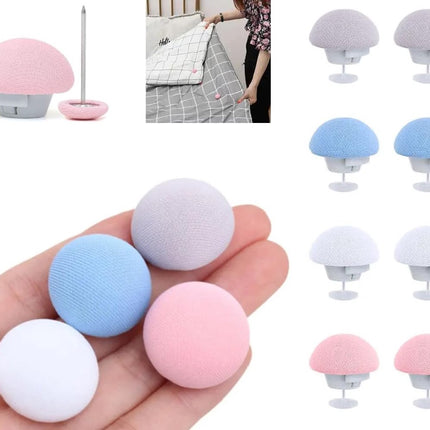 Duvet Clips 16 Pieces - Duvet Clamps - Mesh - Duvet Pegs - Duvet Cover Clips - Sturdy Duvet Clips - Duvet Pegs - Sheets - Duvet Clamps - Clamps - Duvet Clips - Blankets - Pegs - Duvet - Organize - 4 Colors.