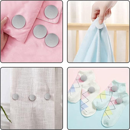 Duvet Clips 16 Pieces - Duvet Clamps - Mesh - Duvet Pegs - Duvet Cover Clips - Sturdy Duvet Clips - Duvet Pegs - Sheets - Duvet Clamps - Clamps - Duvet Clips - Blankets - Pegs - Duvet - Organize - 4 Colors.
