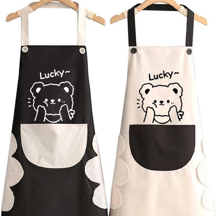 Kitchen Apron - 2 Pieces - Professional Cooking Apron - For Ladies and Gentlemen - Hospitality Apron - Easily Adjustable - Pottery Apron - Painting Apron - Crafts - For Men's Workshop - Denim Apron - Bartenders - Carpenter's Apron - Barbecue Aprons - Kitc.