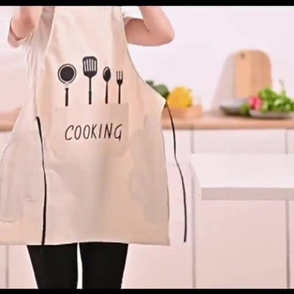 Kitchen Apron - 2 Pieces - Professional Cooking Apron - For Ladies and Gentlemen - Hospitality Apron - Easily Adjustable - Pottery Apron - Painting Apron - Crafts - For Men's Workshop - Denim Apron - Bartenders - Carpenter's Apron - Barbecue Aprons - Kitc.