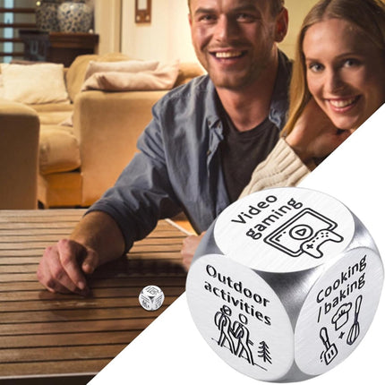 Dice - High-quality Dice - Creative Dice Playing - Creative decision-making toy - Anniversary / Valentine's Day / Christmas / Date Night / Birthday - Gift - Party Game - Board Game - Game - Romantic dice game gift.