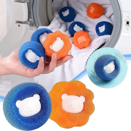 Washing Machine Laundry Balls - 12 Pieces - Laundry Ball - Anti-Hair - Dryer Ball - Fabric Softener Ball - Dryer Ball - Anti-Rolling Laundry Ball - Cleaning Supplies - Household Gadgets - Reusable - Hair Catcher - Anti-Flint - For Washing Machine/Dryer.
