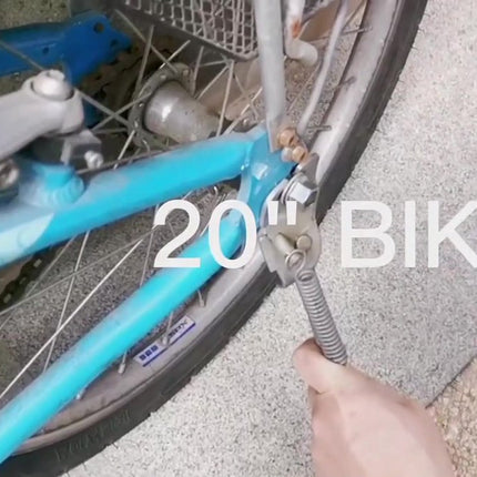 14 Inch - Bicycle Stand for Children's Bikes - MTB Kickstand - Single Bicycle Stand - Bicycle Accessories for Children - Bicycle Stand - Side Stand for Bicycles - Bicycle, E-Bike, City Bike & Mountain Bike - Black - Easy to Install.