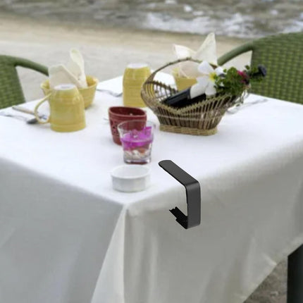 Tablecloth Clips - 12 Pieces - Tablecloth Clips - Table Linen Clips - Small Clips - Adjustable Tablecloth Holders - Table Accessories - Garden Items - Tablecloth Securing - For Thick Tables - For Thick Garden Tables - Stainless Steel - 5 x 4 Cm.