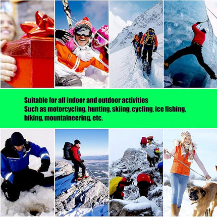 Heated Gloves - USB Heated Gloves for Cycling - Women's Heated Gloves - Cold-Proof Cycling Gloves - Touchscreen - Knitted Thermal Gloves - Pink - Three Modes - Comfortable - Suitable for Bicycles, E-Bikes, Scooters.