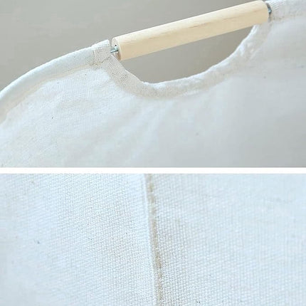 Cotton Laundry Basket - Laundry Bag - Laundry Basket - With Handles - 30x30x40cm - Durable - High Capacity - Foldable - Laundry Box - Clothes Organizer - Laundry Basket - Laundry Baskets - Dirty Clothes Basket - Storage Basket - Simple.