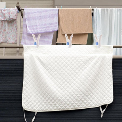 Clothes Pegs - 8 Pieces - Clothes Rack Pegs - Plastic Clothes Pegs - Synthetic Clothes Pegs - Large Towel Pegs - Plastic Pegs - Beach Towel Pegs - Large Towel Clips - Bath Towel Clips - Indoor and Outdoor - Durable - Opening 4 Cm - Blue.