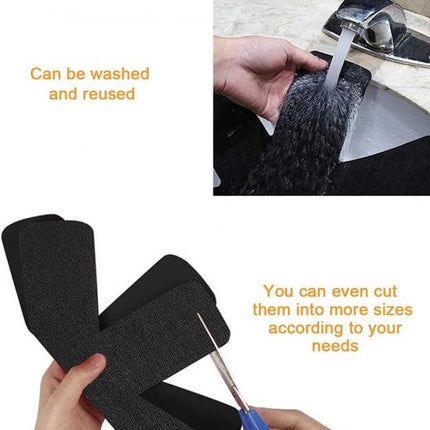 Pan Protectors - 6 Pieces - 38 Cm - Pan Protector - For Between Pans - Protection Set - Prevent Scratches on Cutlery - Anti-Scratch - Heat Resistant - Black.