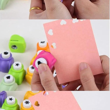 Creative Punch - interesting paper craft punch - shape punch - handmade hole punch - crafting - DIY handmade hole punch - for making greeting cards - artwork - Gift - 8-piece - for festival / Halloween / Christmas.
