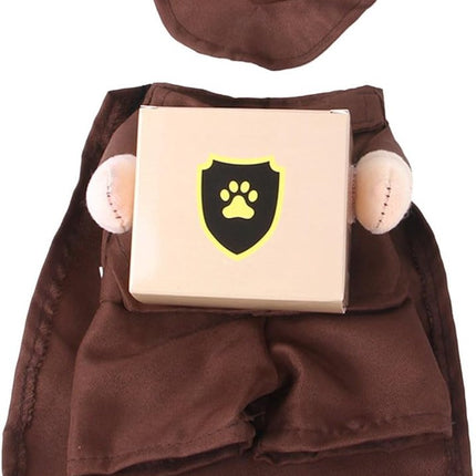 Dog Costume - Funny Dog Suit - Animal Clothing - Dog Fancy Dress Costumes - Dog Clothing for Dress-Up Party - Roleplay Cosplay Holiday Decorations - Funny Clothing for Pets - Size M - Courier Clothing.