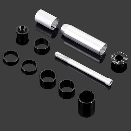 Stem Extender - Professional Stem Extender - Bicycle Handlebar Riser - Bicycle Handlebar Riser - Comfortable Cycling - Sturdy - Non-deformable - Comfort - Stability Performance - Ideal for Everyday Cyclists / Cycling Enthusiasts - Black.