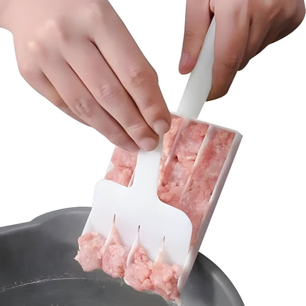 Meatball Maker - High-Quality Non-Stick Meatball Maker - Small Meatball Maker - Meatball Tongs - Meatball Maker - Time-Saving - Kitchen Utensils - Cooking Supplies - effortlessly 3 perfect meatballs at once.