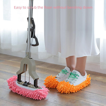 Shoe Covers - 5 Pairs - Mop Shoe - Shoe Cover - Shoe Protectors - Cleaning Shoes - Mop Shoes - Mop Slippers - Easy Cleaning - Mopping - Cleaning - Mop Set - Reusable - For Home, Office, Bathroom, Kitchen.