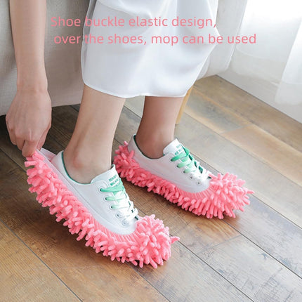 Shoe Covers - 5 Pairs - Mop Shoe - Shoe Cover - Shoe Protectors - Cleaning Shoes - Mop Shoes - Mop Slippers - Easy Cleaning - Mopping - Cleaning - Mop Set - Reusable - For Home, Office, Bathroom, Kitchen.