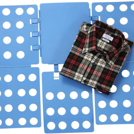 Clothes Folding Board - Laundry Folding Board - Folding Board - Folding Aid - Clothes Folder - Folding Aid - Shirt Organizer - Folding Board Folder - Flipfold - Folding Board for Shirts, Shirts, and Sweaters - Fold All Your Clothes Quickly and Easily - Bl.