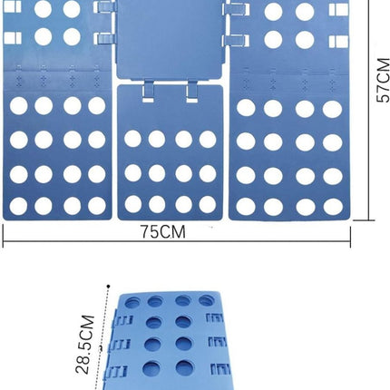 Clothes Folding Board - Laundry Folding Board - Folding Board - Folding Aid - Clothes Folder - Folding Aid - Shirt Organizer - Folding Board Folder - Flipfold - Folding Board for Shirts, Shirts, and Sweaters - Fold All Your Clothes Quickly and Easily - Bl.