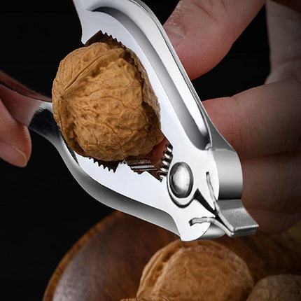 Nutcracker - Professional nutcrackers - Multifunctional Christmas Nutcracker - Portable Walnut Cracker - High-quality Walnut Cracker - Blood Shell - Clam Opener Walnut Clip - Tongs Blood Shell Clip - kitchen utensil - tool - Stainless Steel.