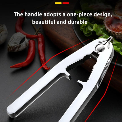 Nutcracker - Professional nutcrackers - Multifunctional Christmas Nutcracker - Portable Walnut Cracker - High-quality Walnut Cracker - Blood Shell - Clam Opener Walnut Clip - Tongs Blood Shell Clip - kitchen utensil - tool - Stainless Steel.