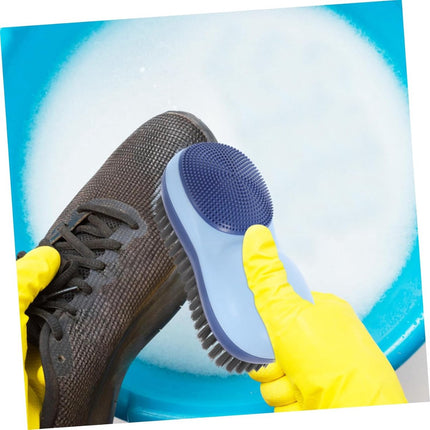 Hand Brush - Cleaning Brush - Cleaning Supplies - Hand Scrubbers - Soft Bristle Cleaning Brush - Scrubbing Brushes - Reusable Washing Brush for Washing Shoes - Multifunctional Cleaning Brush - For Cleaning Bathroom, Kitchen, Scho.
