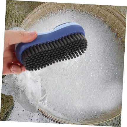 Hand Brush - Cleaning Brush - Cleaning Supplies - Hand Scrubbers - Soft Bristle Cleaning Brush - Scrubbing Brushes - Reusable Washing Brush for Washing Shoes - Multifunctional Cleaning Brush - For Cleaning Bathroom, Kitchen, Scho.
