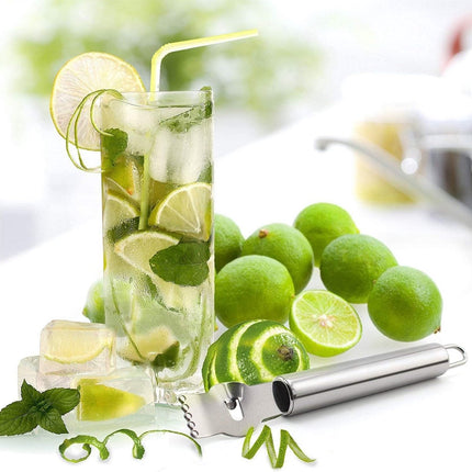 Citrus Grater - Multifunctional Lemon Peeler - Portable Grater - Lemon Zester - Citrus Fruit Grater - Orange Grater - Fruit Grater - Peeler - Lemon Zester - For /Apple Orange Citrus Lemon Potato Peeler - Stainless Steel.
