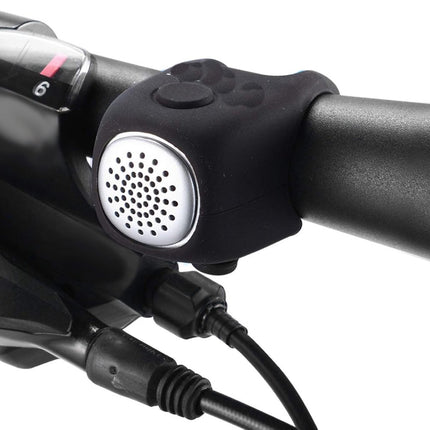 Bicycle Bell - Professional Electronic Bicycle Bell - Waterproof Electronic Bicycle Horn - Loud Bicycle Bell - Simple Mounting - Silicone - Universal - Ideal for Bicycle / Scooter / Everyday Cyclists / Cycling Enthusiasts.