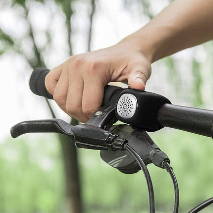 Bicycle Bell - Professional Electronic Bicycle Bell - Waterproof Electronic Bicycle Horn - Loud Bicycle Bell - Simple Mounting - Silicone - Universal - Ideal for Bicycle / Scooter / Everyday Cyclists / Cycling Enthusiasts.