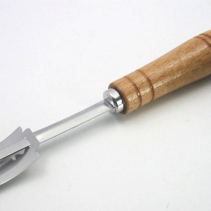 Dough Knife - Blade - Blade Knife - Dough Knife - Baguette Knife - With 5 Blades And Storage Case - Wooden Handle - Bread Knife - Baguette Knife - Baking Enthusiast.