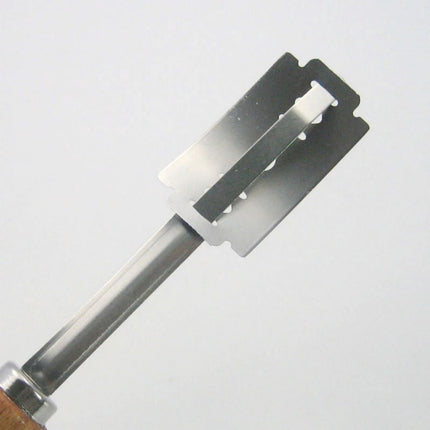 Dough Knife - Blade - Blade Knife - Dough Knife - Baguette Knife - With 5 Blades And Storage Case - Wooden Handle - Bread Knife - Baguette Knife - Baking Enthusiast.