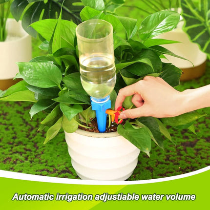 40x Water Dripper - Plant Watering System - Drip System - Watering System - Watering System - Water Ball - Watering System - Plant Ball - Automatic Watering Can - Drip System - Watering System - Blue / Green.