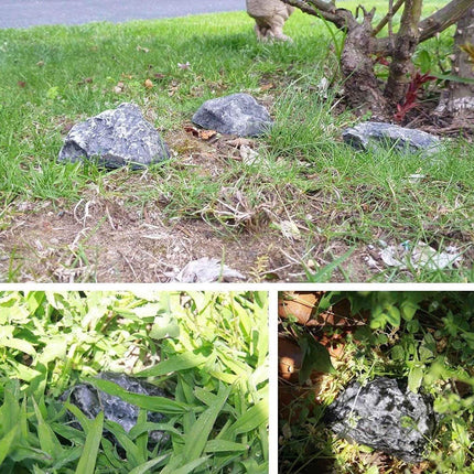 Fake Stone - Hollow Stone - Outdoor Hiding Place for House Keys - Plastic Fake Stone - Anti-Burglar - Security - Discreet - Safe Way to Hide a Key - Hide Keys in an Unfindable Hiding Place - 1 Piece.