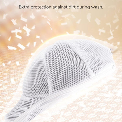 Cap Washer - Cap Washer With Holder And Mesh Bags - Cap Holder - Cap Washing - With Zipper - Cap Washer - Cap Cleaner - Ladies & Gentlemen's Caps - Baseball Cap - Cap - Cap - Cap Washing Holder - Keep Your Cap Clean And In Shape - For Every Cap.