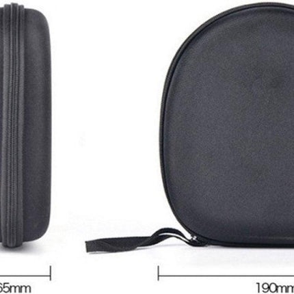 Headphone Case - Hard Protective Case - Headphone Case - Headphone Case - Headphone Cover - Protective Case - Carrying Case - On-Ear/Over-Ear - Waterproof - Shockproof - For Most Brands/Bluetooth/HiFi/Wired Headphones/Gaming Headset - Black.