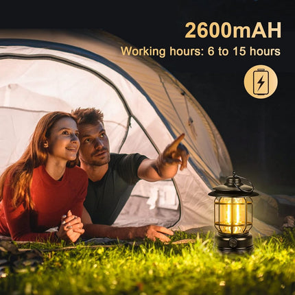 Camping Lamp - Camping - Professional Adjustable LED Tent Lamp - Portable Camping Lamp - Camp Lamp - Tent Lighting - Lights - IPX4 Waterproof - Strong Light - Bright - Rechargeable - for camping / fishing / garden / hiking.
