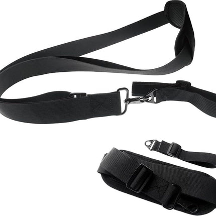 Brushcutter Harness - Adjustable - Durable - Carrying Harness - Nylon Strap Accessory - Universal - Harness - Shoulder Straps - Harness - Accessories For Lawn Mowers - Weed Eater Strap - Black - For Brushcutter Grass Trimmer.