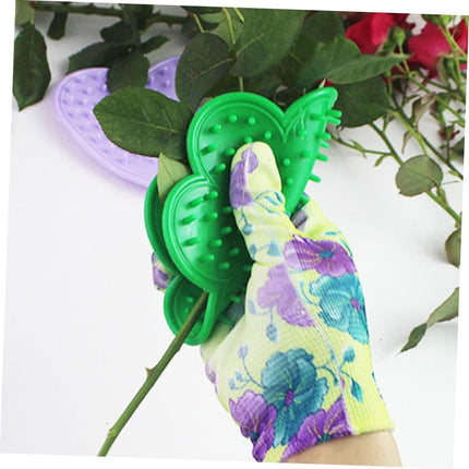 Flower Cutter - Professional flower thorn stripping - Portable Flower Knife - Efficient practical Flower Cutter - Flower Care - for handy gardening and floral work - green.