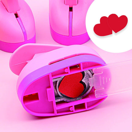 Creative Punch - Heart-shaped - Heart-shaped Punch - Mini Paper Punch - DIY Gift Card Punch - Handmade Paper - Cut Card - for children and adults.