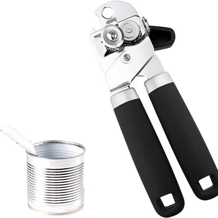 Can Opener - Professional Can Opener - Portable Bottle Opener - Multifunctional Opener - Easy to Open - Safe Opening Can Opener - Safe Cut for Beer / Tin / Bottle - Especially Good for Seniors with Arthritis.