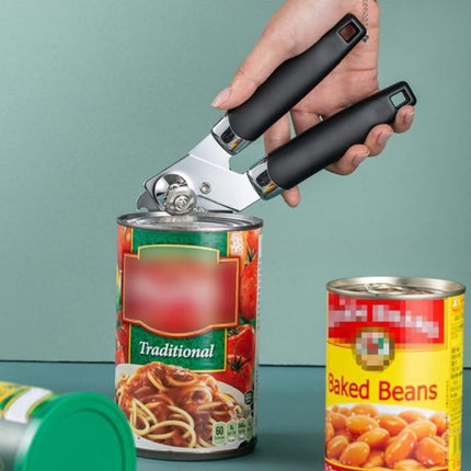 Can Opener - Professional Can Opener - Portable Bottle Opener - Multifunctional Opener - Easy to Open - Safe Opening Can Opener - Safe Cut for Beer / Tin / Bottle - Especially Good for Seniors with Arthritis.