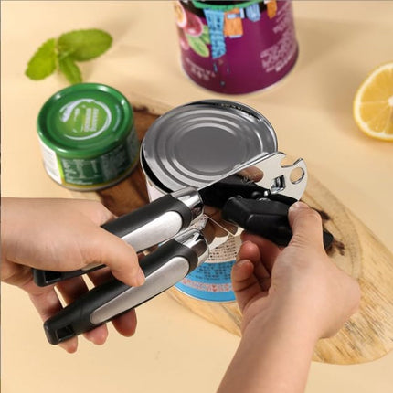 Can Opener - Professional Can Opener - Portable Bottle Opener - Multifunctional Opener - Easy to Open - Safe Opening Can Opener - Safe Cut for Beer / Tin / Bottle - Especially Good for Seniors with Arthritis.