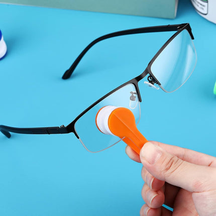 Eyeglass Cleaning Cloths - 10 Pieces - Microfiber Cloths - Mini Lenses - Eyeglass Cleaning Cloths - Soft Brush Cleaning Clip - High Quality Microfiber Cloths - Sunglasses Cloth - Cleaner - 5 Colors.