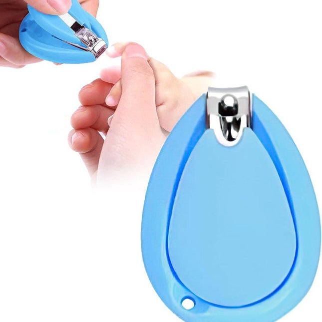 Nail Clipper - Nail Scissors - Toddler Nail Clipper - Child Nail Clipper - Baby Nail Scissors - Safety Scissors - Safe and Gentle - For Babies, Children, Adults - For Newborns, Baby, Toddler, Children - For All Ages - Blue.