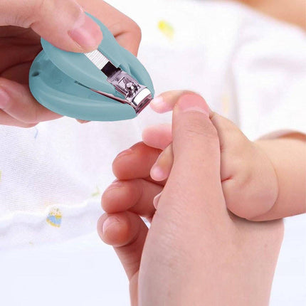 Nail Clipper - Nail Scissors - Toddler Nail Clipper - Child Nail Clipper - Baby Nail Scissors - Safety Scissors - Safe and Gentle - For Babies, Children, Adults - For Newborns, Baby, Toddler, Children - For All Ages - Blue.