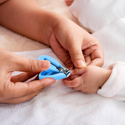 Nail Clipper - Nail Scissors - Toddler Nail Clipper - Child Nail Clipper - Baby Nail Scissors - Safety Scissors - Safe and Gentle - For Babies, Children, Adults - For Newborns, Baby, Toddler, Children - For All Ages - Blue.