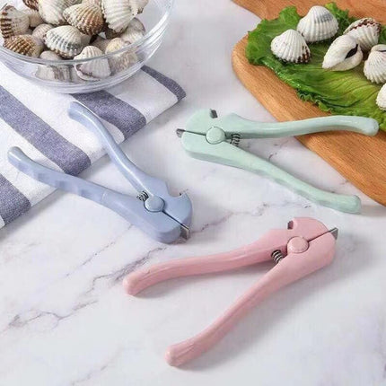 Oyster Knife - Professional Shell Opener - Fast and Efficient Oyster Cracking Knife - Multifunctional Blood Mussel Opener - Portable - Universal - Open Shell - Blood Mussel - High-Quality Kitchen Tools.