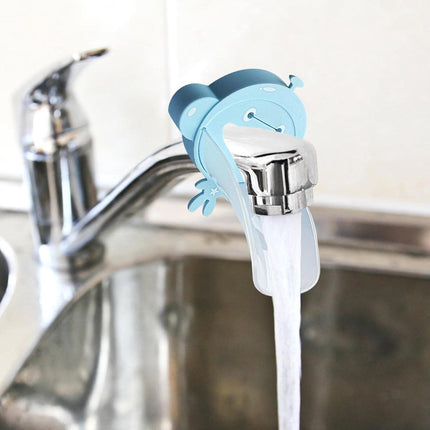 Faucet extender - Faucet spout - Extension - Faucet extender - Bathroom extension - Faucet - Faucet part - Faucet attachment - Children's faucet - Universal - For children - Aid for babies - Practical - Hygienic - Safe - Easy to use.