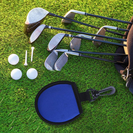 Golf Bag - Bag For Golf Balls - Golf Bag Storage Bag - Pocket-Sized Golf Ball Cleaner - Waist Bag For Golfers - With Hooks - For Golf Balls - For Water Bottle And Towel Holder - Blue.