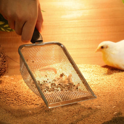 Cat litter scoop - Poop scoop - Ergonomic - Stainless steel.